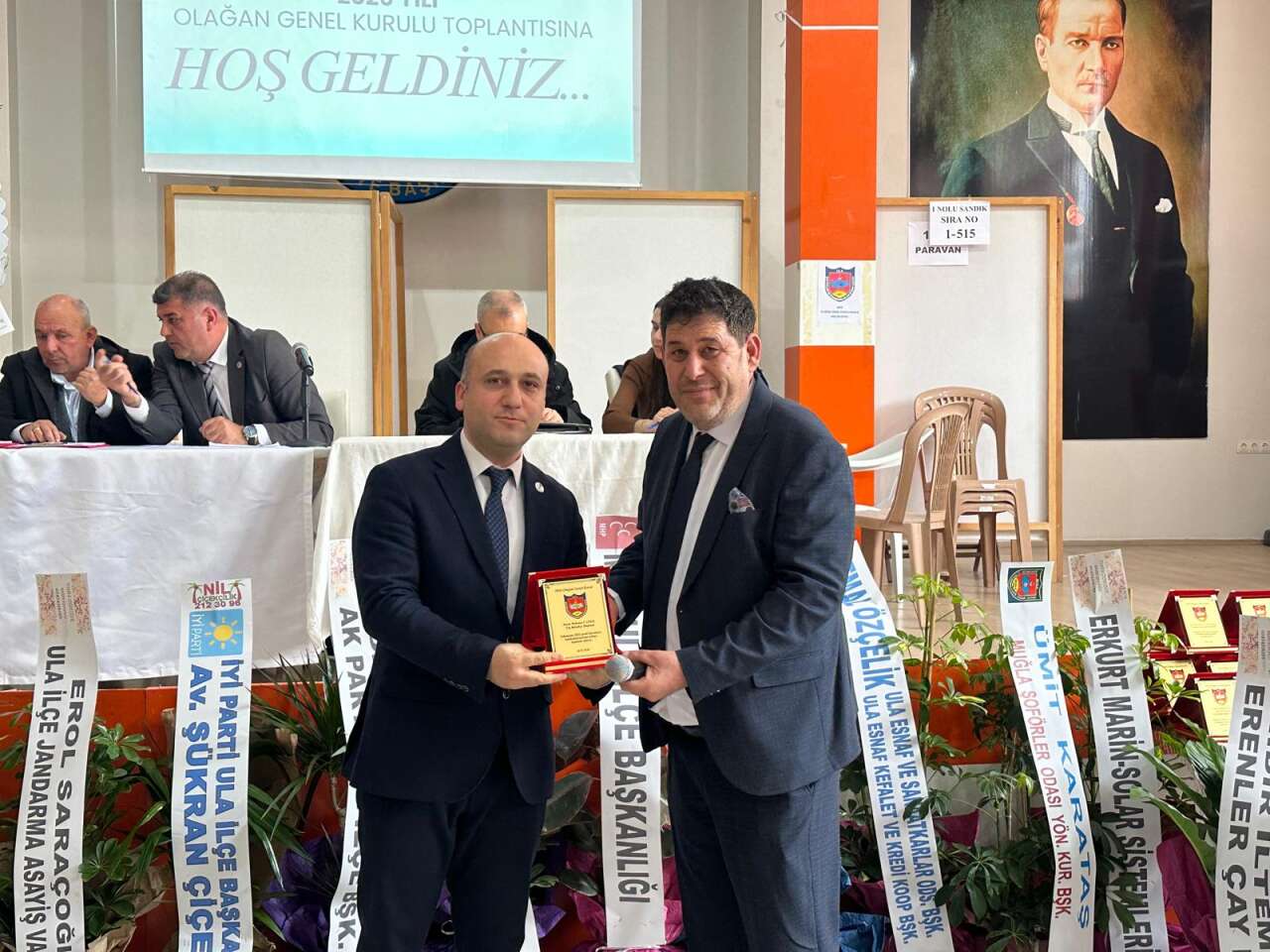 Ula Şoförler ve Otomobilciler Esnaf Odası’nda Mehmet Çatak Güven Tazeledi 14